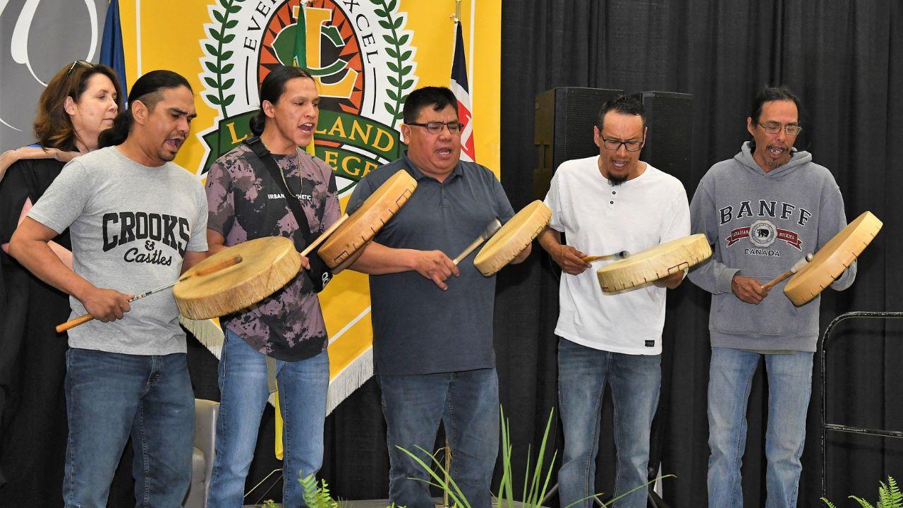 Drum group at convocation