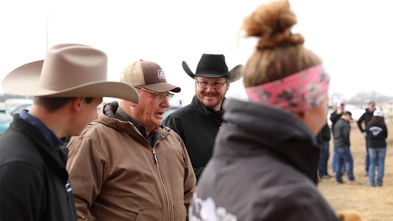 Attendees at the Round Up