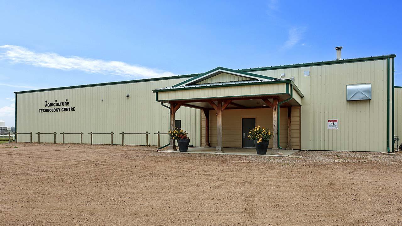 Exterior of the Agriculture Technology Centre.